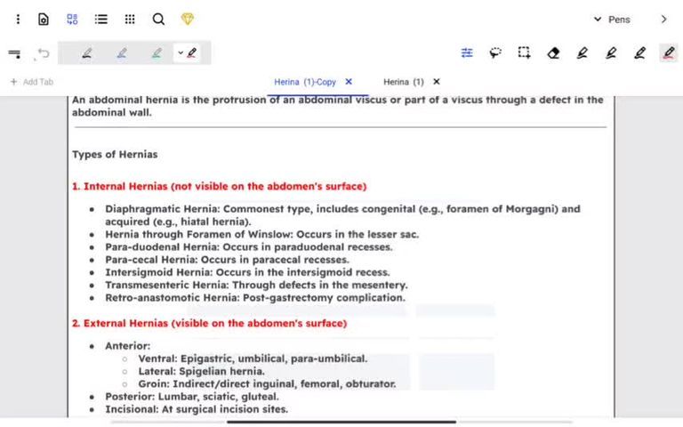 General surgery part 1 Hernia