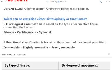 introduction to arthrology