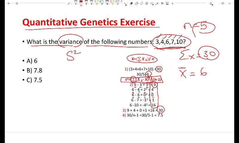 Quantitative Genetics part 2