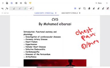 Introduction to Cardiovascular system