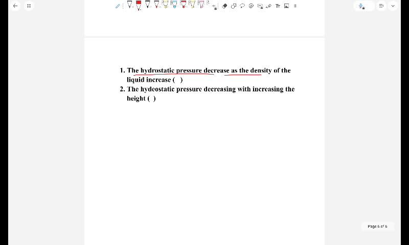 Tutorial fluids statics Part 1