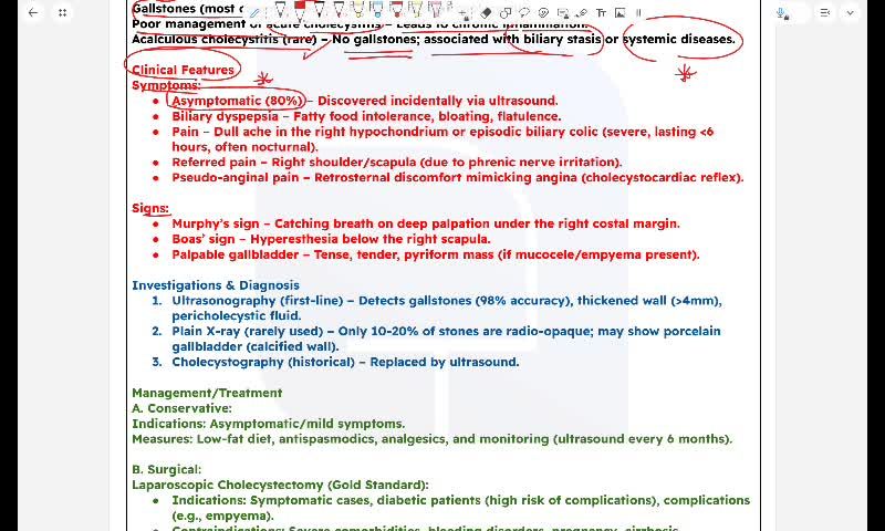 chronic cholecystitis