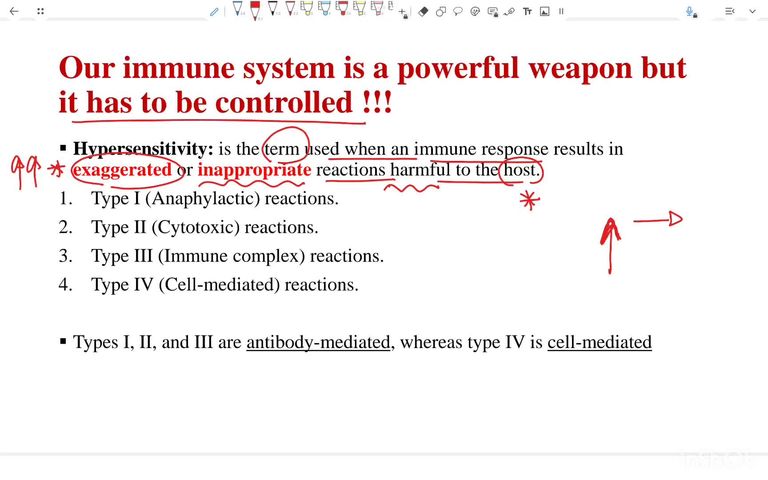 Hypersensitivity 1 - Part 1