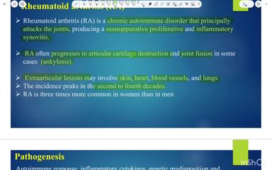 Rheumatoid arthritis