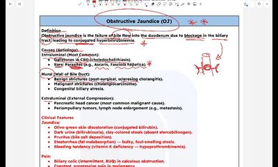 obstructive jaundice