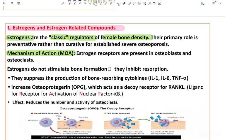Drugs affecting calcium homeostasis II