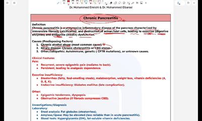 chronic pancreatitis