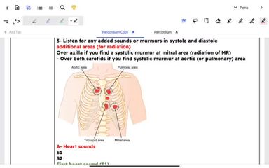 Pericardium examntion. Part 2