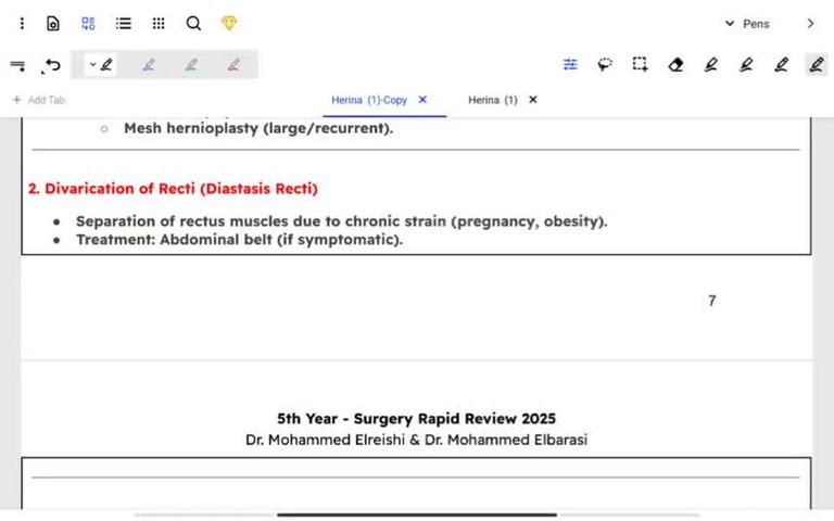General surgery part 3 Hernia