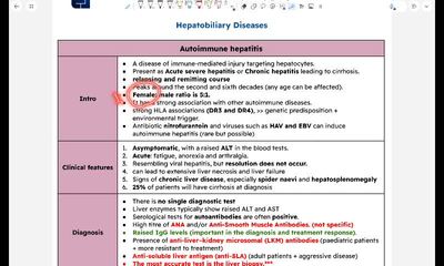 GIT 11 - Hepato biliary diseases