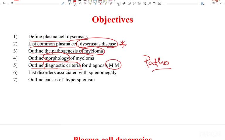 Plasma cell dyscrasias (multiple myeloma)