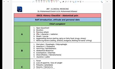 Abdominal pain part 2