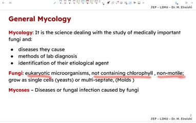 General Mycology