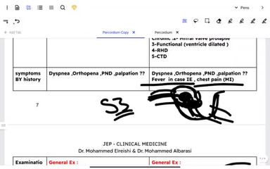 Pericordium examination part 3