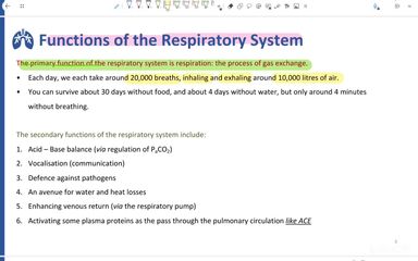 Pulmonary ventilation - part 1